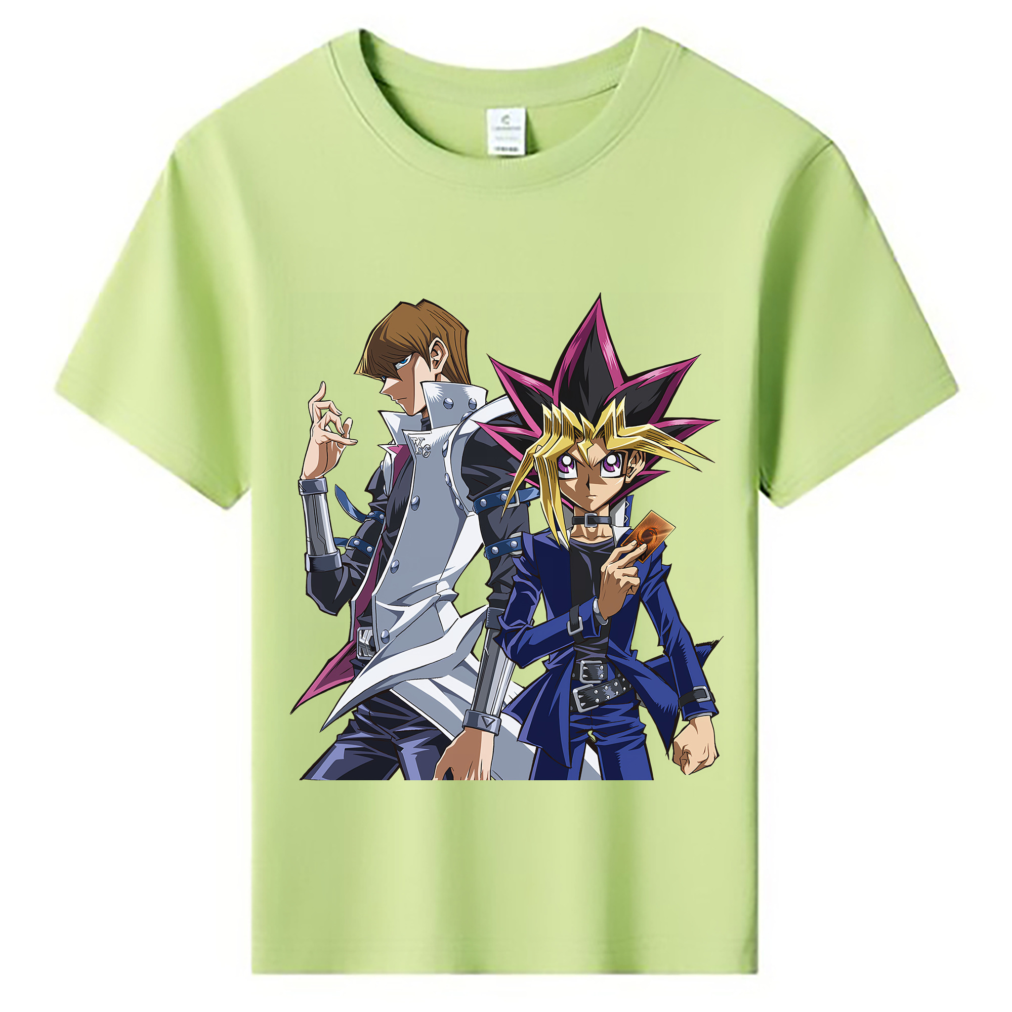（画像用） 遊☆戯☆王 Yu-Gi-Oh! 綿100％キッズTシャツ（フロントプリント）